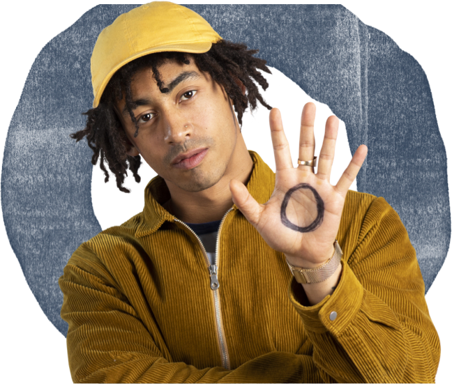 #IAMWHOLE campaign imagery